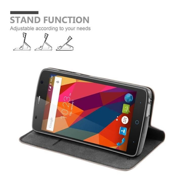 Cadorabo Fodral till ZTE BLADE L5 i KAFFEBRUNT