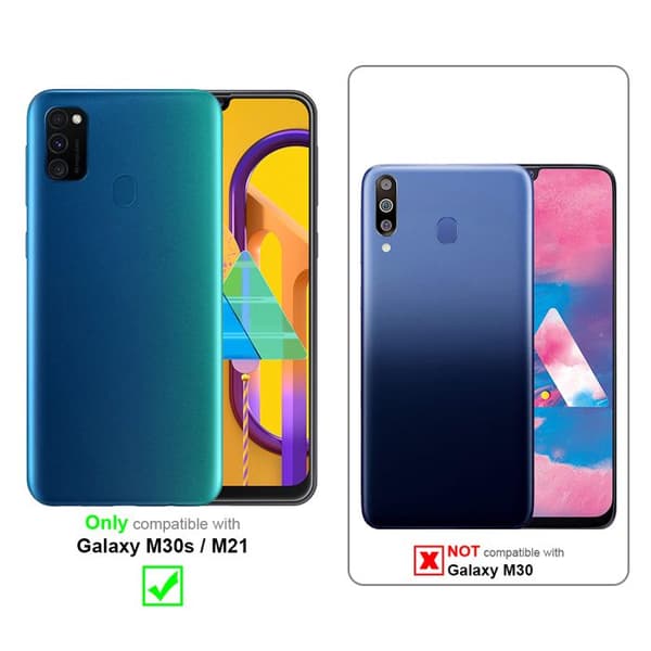 Skyddsfodral för Samsung Galaxy M21 / M30s CANDY MÖRKBLEU Stötskydd Silikon Blå
