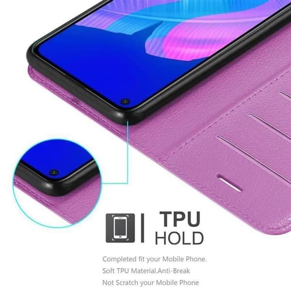 Etui för Huawei P40 LITE E i ORKIDÉER VIOLETT Violett