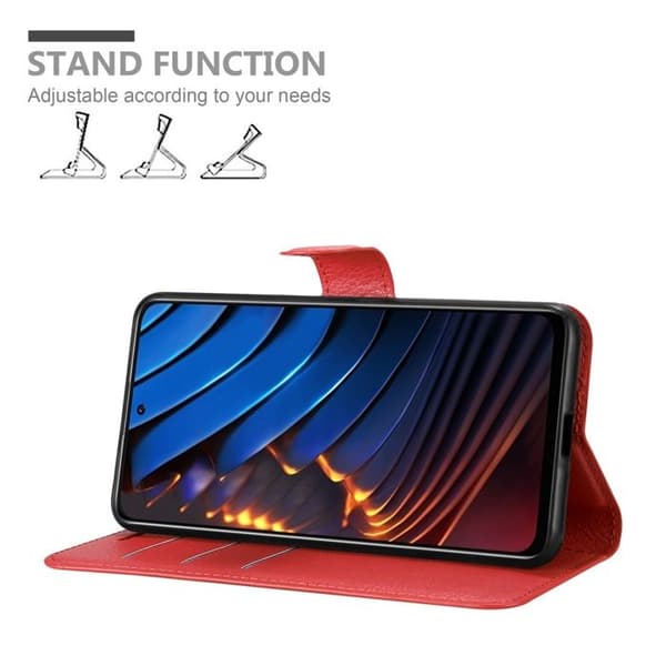 Fodral för Xiaomi POCO X3 GT i KIRSCHRÖD Röd