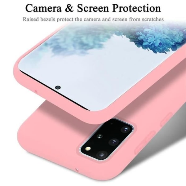 Cadorabo skal till Samsung Galaxy S20 Plus - i rosa - Flexibel TPU silikon