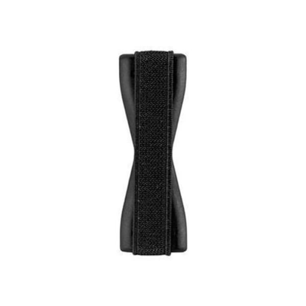 Cadorabo- Sling Grip fingerhållare för smartphones/surfplattor/Ipod/eReader handledsstöd, ring, rem i SVART färg SVART