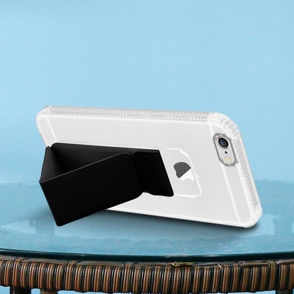 iPhone 6 PLUS / 6S PLUS svart skal med stöd och ställfunktion Svart