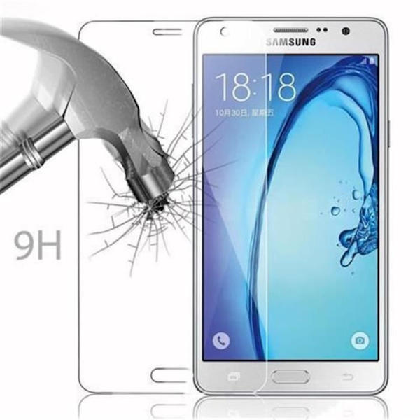 Cadorabo härdat glas Samsung Galaxy On7 skärmskyddsfilm härdat skydd för display TRANSPARENT Transparent