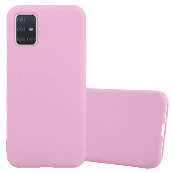 Fodral för Samsung Galaxy A72 4G / 5G i CANDY PINK Cadorabo Cover Skyddande silikon TPU-fodral