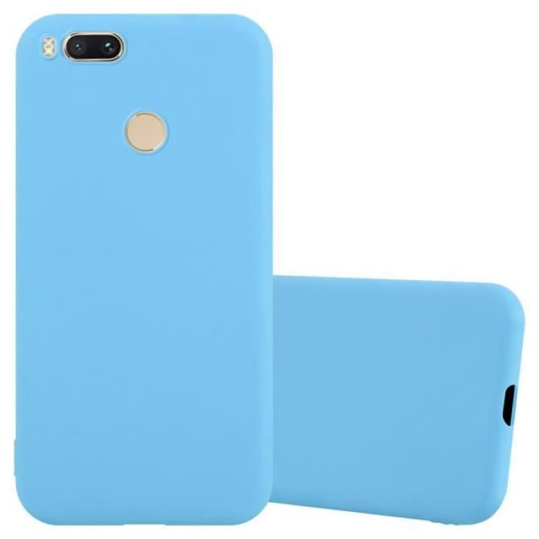 Fodral för Xiaomi Mi A1 / Mi 5X i CANDY BLUE Cadorabo Cover Protection Silikon TPU-fodral