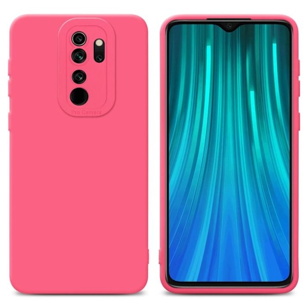 Coque för Xiaomi RedMi NOTE 8 PRO i FLUID RÖD Hölster Fodral Case Skydd i flexibelt TPU-silikon Röd