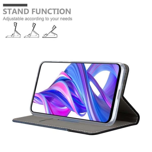 Skyddsfodral för Honor 9X PRO i BLÅSVART Stötskyddande Etui Blå