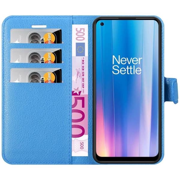 Etui för OnePlus Nord CE 2 5G i PASTELLBLÅ Blå
