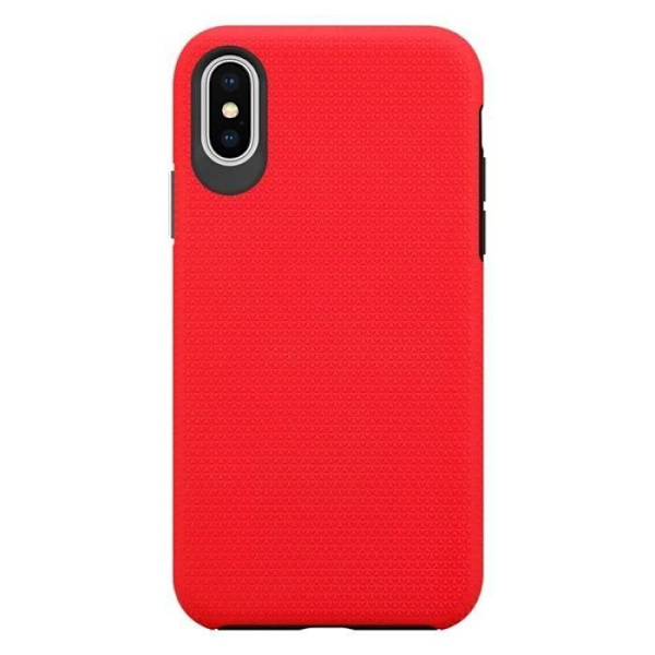 Cadorabo Fodral till Apple iPhone X - XS i NEJLIKRÖD