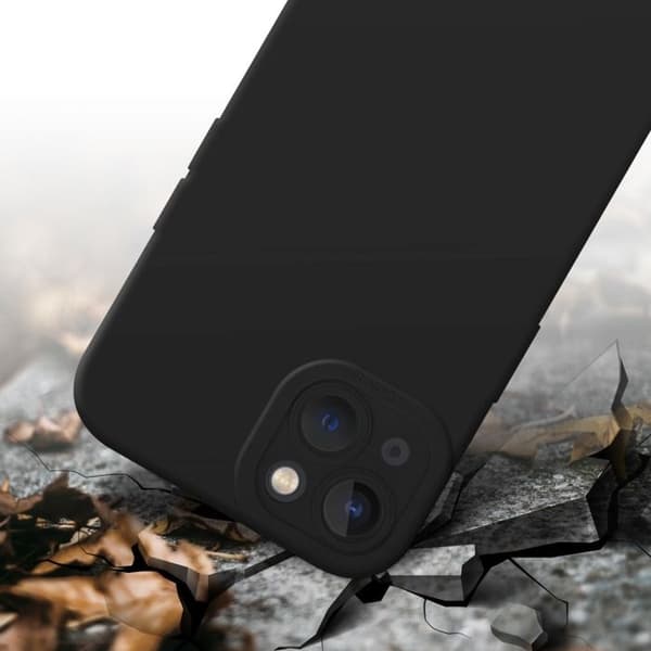 Skyddsfodral för iPhone 14 i FLUID SVART Stötsäker Svart