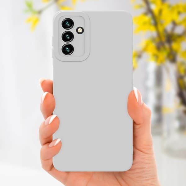 Skyddsfodral för Samsung Galaxy A13 5G i FLUID VIT Stötsäker Vit