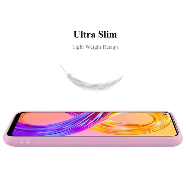Skal för Realme 8 4G / 8 PRO CANDY ROSE VIF Stötsäker Silikon Ros