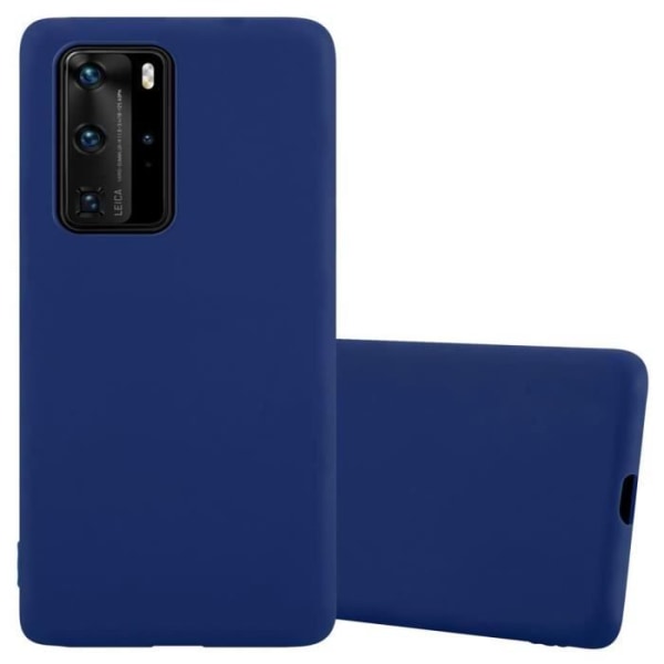 Fodral till Huawei P40 PRO / P40 PRO+ i CANDY DARK BLUE Cadorabo Cover Protection Silikon TPU-fodral Godis Blå Mörk