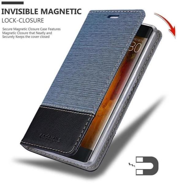 Cadorabo Fodral till Huawei MATE 9 PRO i MÖRKBLÅ SVART