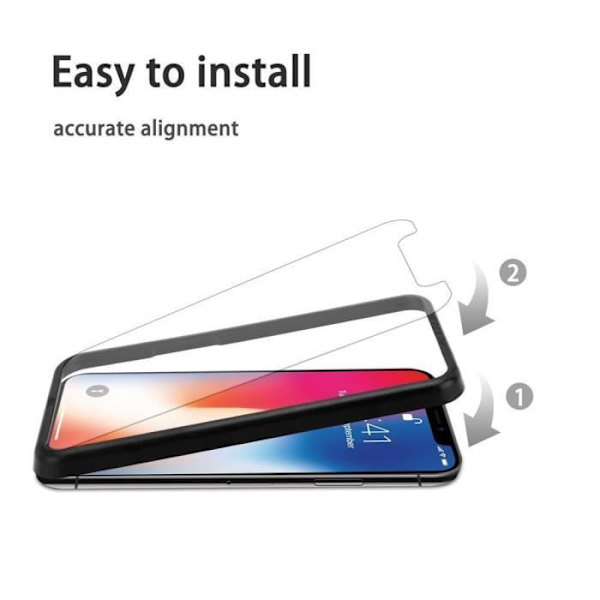 Cadorabo 3x Härdat glas för Apple iPhone XR - Härdat skärmskydd med installationshjälp Transparent