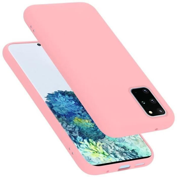 Cadorabo skal för Samsung Galaxy S20 Plus - i Rosa - Flexibel TPU-silikon Rosa