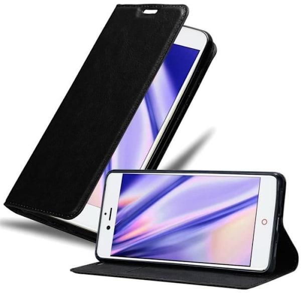 Cadorabo Cover till ZTE Nubia Z11 i NIGHT BLACK