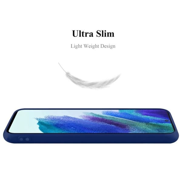 Skyddsfodral för Samsung Galaxy S22 CANDY MÖRKBLOMMA Stötsäker Silikon Blå
