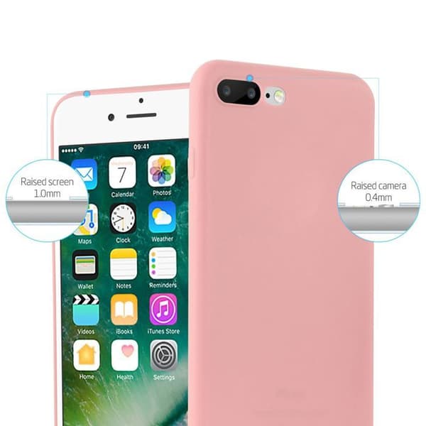 Skyddsfodral för iPhone 7 PLUS / 7S PLUS / 8 PLUS CANDY ROSE VIF Stötskydd Silikon Ros