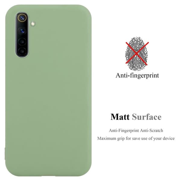Skyddsfodral för Realme Narzo 4G CANDY GRÖN PASTELL Stötskydd Silikon Grön