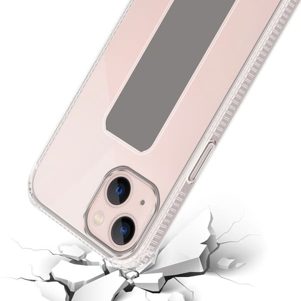 iPhone 13 GRÅ skal med stöd och ställfunktion Grå