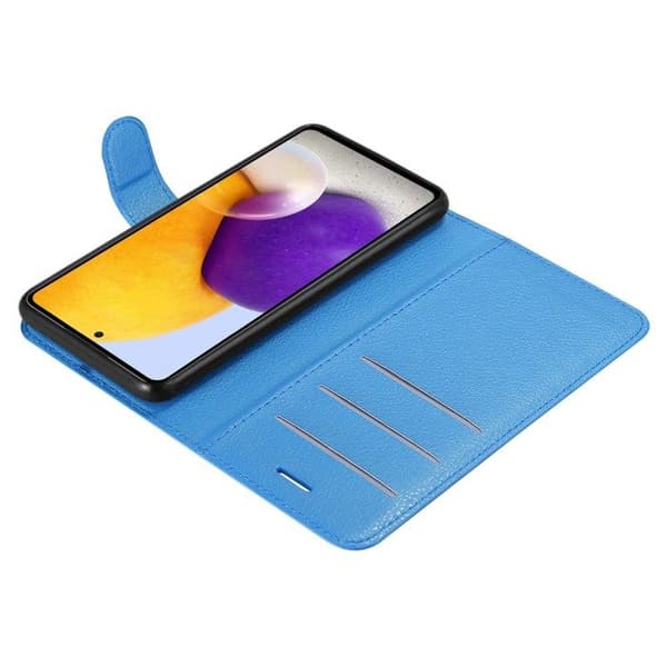 Etui för Samsung Galaxy A73 5G i PASTELLBLÅ Blå