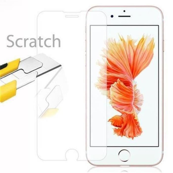 Cadorabo Skärmskydd för Apple iPhone 8 PLUS / iPhone 7 PLUS 0,3 mm Rundade hörn HÖG TRANSPARENS Härdat glas Transparent