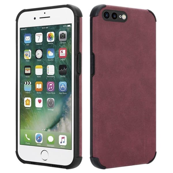 Skal för iPhone 7 PLUS / 7S PLUS / 8 PLUS Bourgogne Lila Skydd Violett