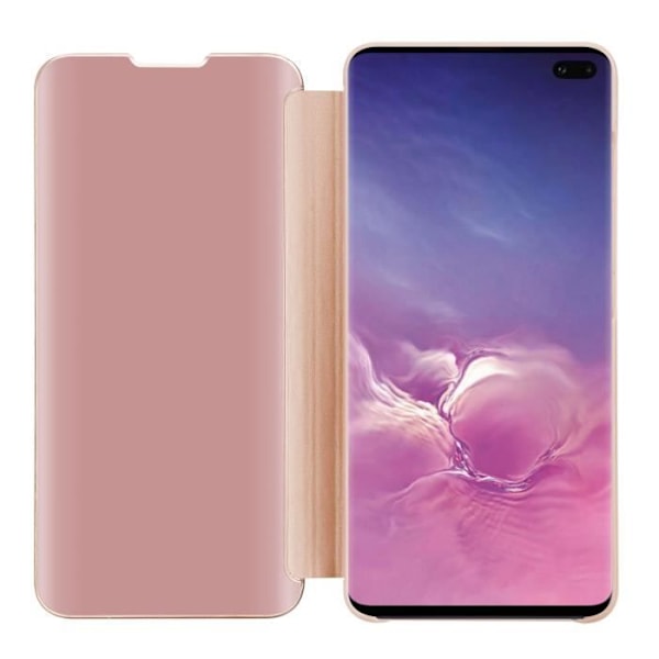 Coque - CADORABO - Samsung Galaxy S10 PLUS - KUNZIT ROSE - 360 graders skydd - Ställfunktion Rosa
