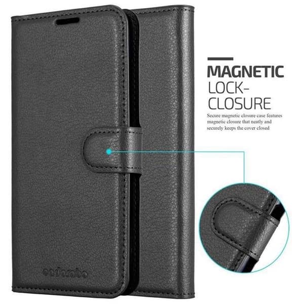 Etui för Xiaomi Mi A2 LITE / RedMi 6 PRO i JET BLACK Svart