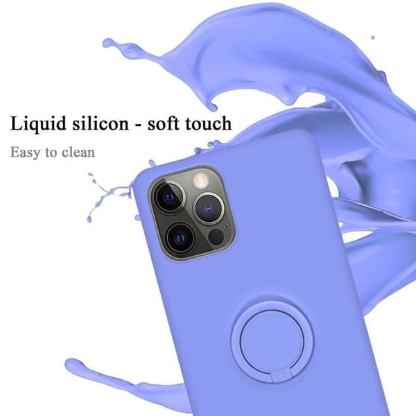 iPhone 13-fodral i LIQUID LIGHT PURPLE Stötskydd Violett