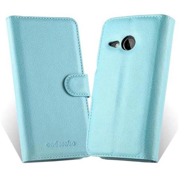 Etui för HTC ONE M8 MINI i PASTELLBLÅ Blå