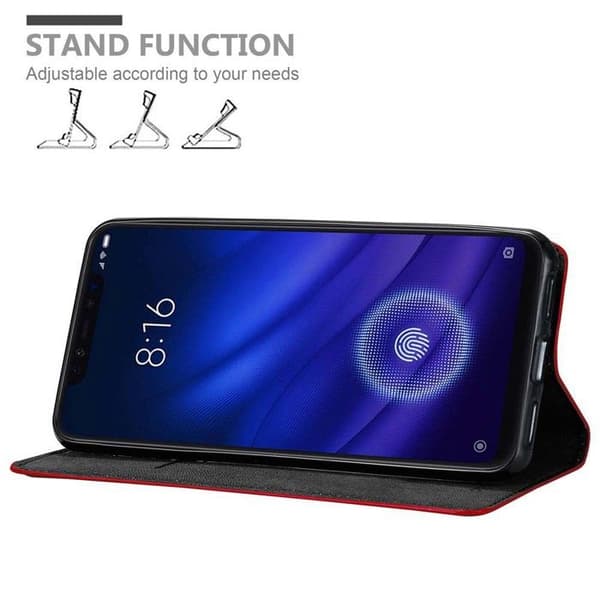 Fodral för Xiaomi Mi 8 PRO Skal i ÄPPLE RÖD Röd
