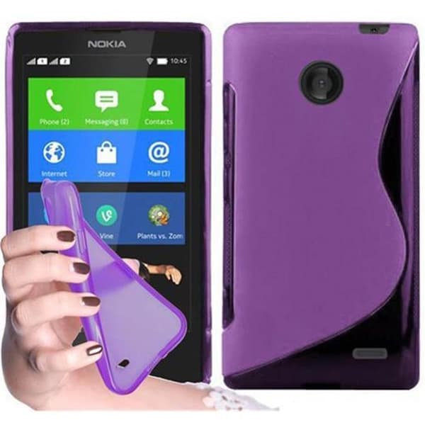 Skal för Nokia X i LILA LAVENDEL Violett