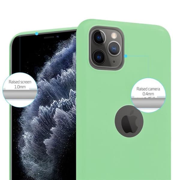 iPhone 11 PRO CANDY PASTELLGRÖN Skyddande Stötsäker Silikon Grön