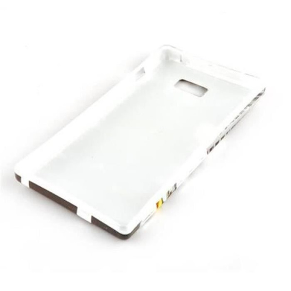 Cadorabo - Hard Shell Case > Sony Xperia M2 < – Case Cover Bumper Design: NEW YORK CAB