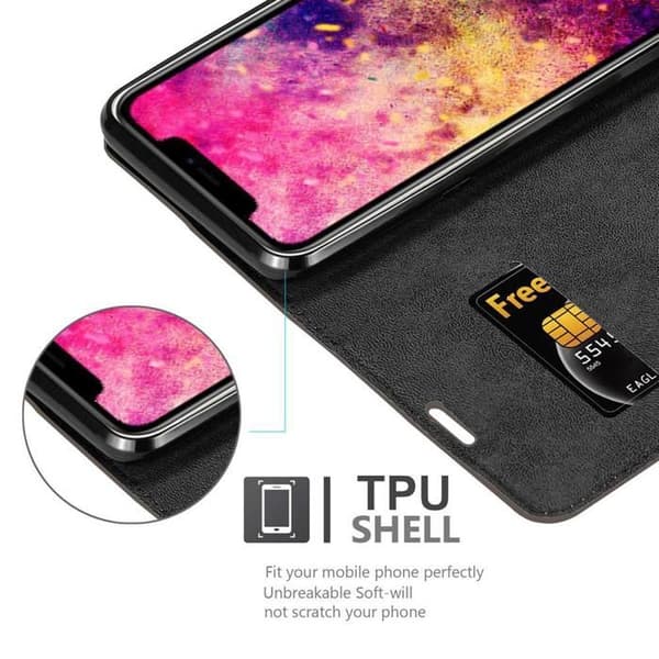 Etui för iPhone 12 PRO MAX Fodral i MÖRKBROWN brun