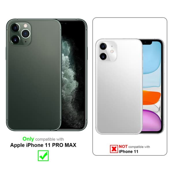Skyddsfodral för iPhone 11 PRO MAX CANDY ROSE VIF Stötskydd Silikon Ros