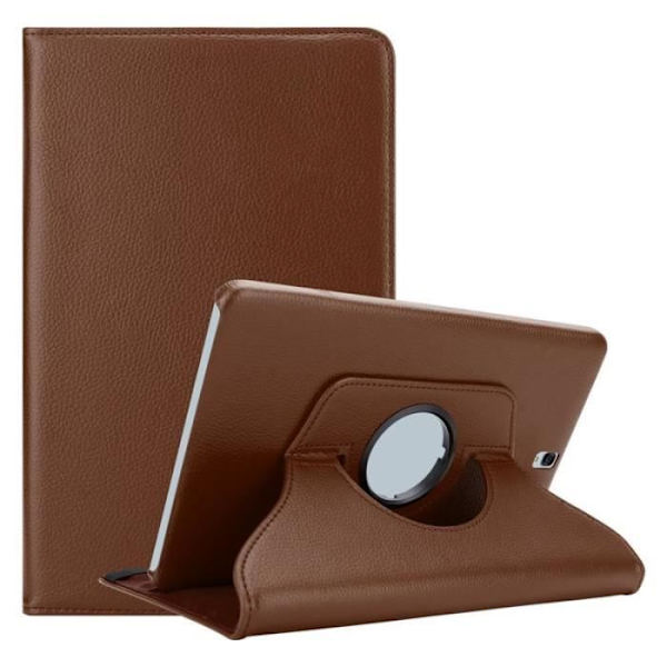 Cadorabo Fodral till Samsung Galaxy Tab S3 (9,7" Zoll) SM-T820N - T825N i brunt - UTAN automatisk väckning