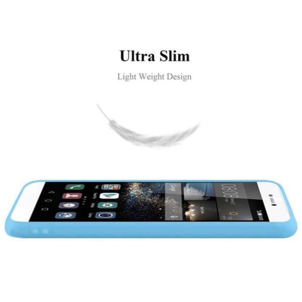 Fodral till Huawei P8 i CANDY BLUE Cadorabo Cover Protection Silikon TPU Fodral