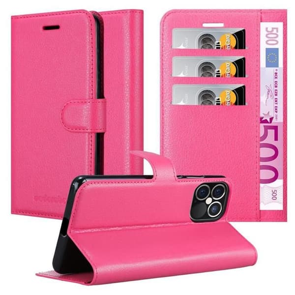 Etui för iPhone 12 PRO MAX i SOCKERROSA Ros