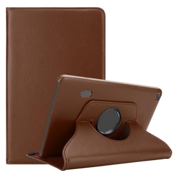 Cadorabo Fodral till Huawei MediaPad T3 7 (7.0" Zoll) i Brun - UTAN automatisk väckning