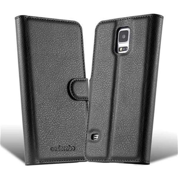 Etui för Samsung Galaxy S5 / S5 NEO i JET BLACK Svart