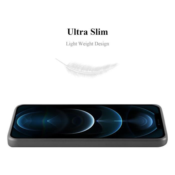 Fodral till Apple iPhone 12 PRO MAX Skal i METALLIC GREY Fodral Skydd Silikon TPU Fodral matt