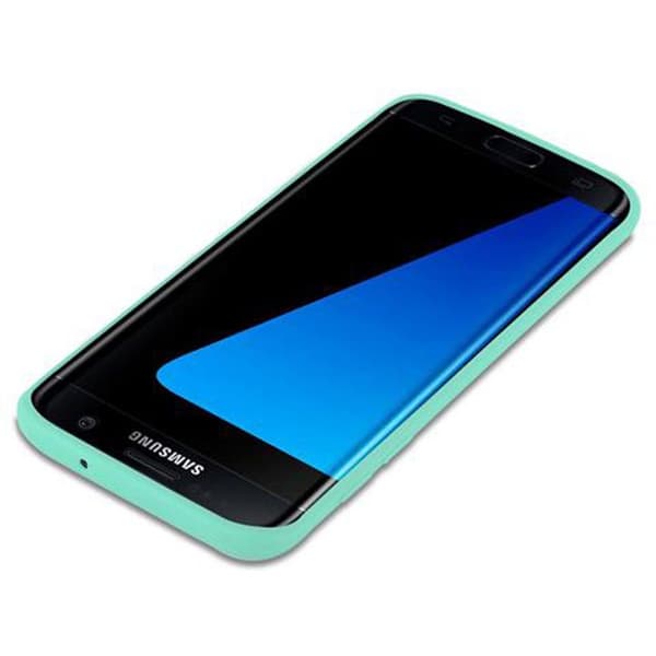 Skyddsfodral för Samsung Galaxy S7 EDGE CANDY BLÅ Stötabsorberande Silikon Blå