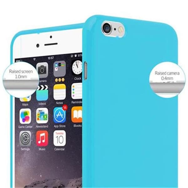 Skal för iPhone 6 PLUS / 6S PLUS JELLY LJUSBLÅ Blå