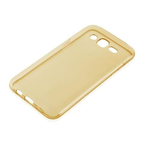 Samsung Galaxy J5 2015 Fodral (5) TRANSPARENT GULD Cadorabo DESIGN AIR TPU Silikonskydd Fodral Skydd Ultra Slim Bumper