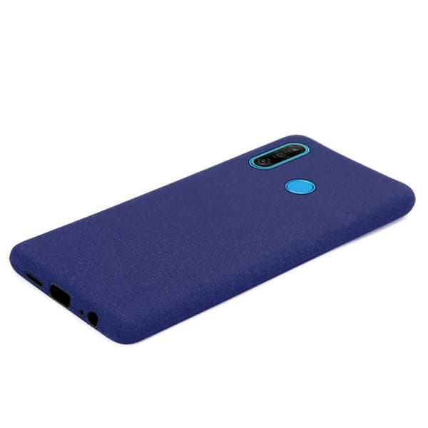 Skyddsfodral för Huawei P30 LITE FROST MÖRKBLAU Silikon TPU Blå