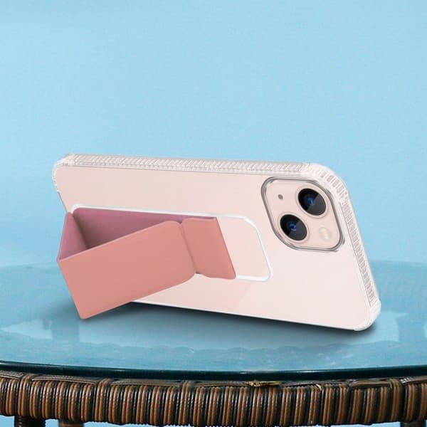 iPhone 13 Fodral ROSA med stöd och ställfunktion Ros